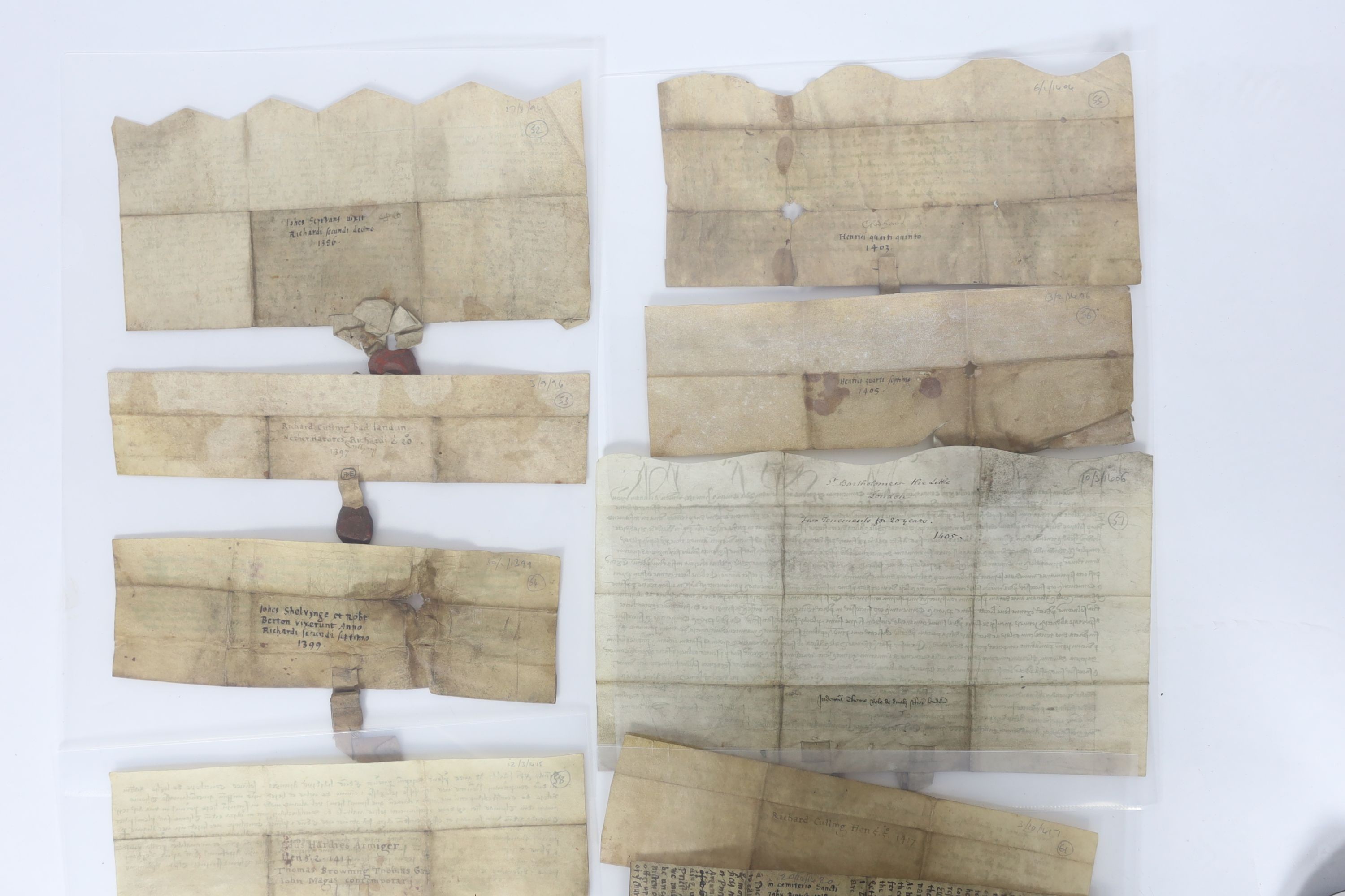 A Collection of deeds and documents relating chiefly to Kent, 1264-1654, from the collection of Thomas Godfrey Godfrey-Faussett (1829-1877)